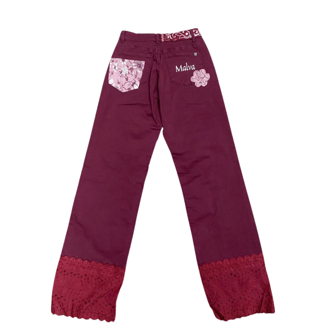 Pantalón dama Vinotinto